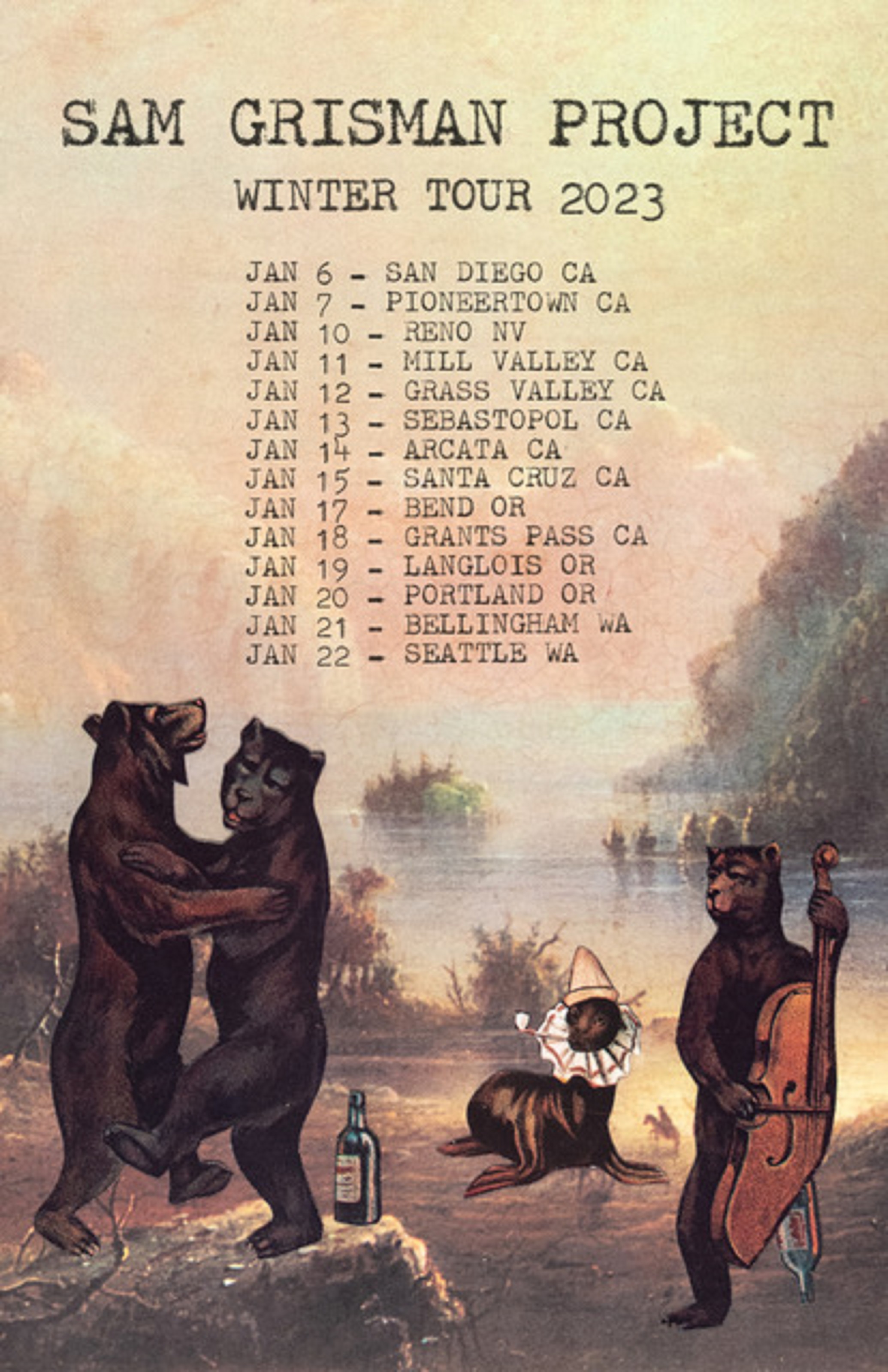 sam grisman tour dates